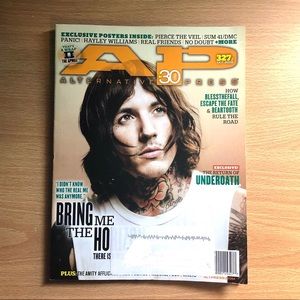 AP Magazine Oli Sykes of Bring Me The Horizon